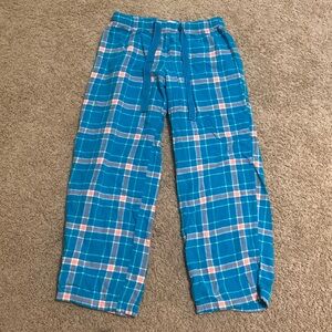 Plaid pajama pants